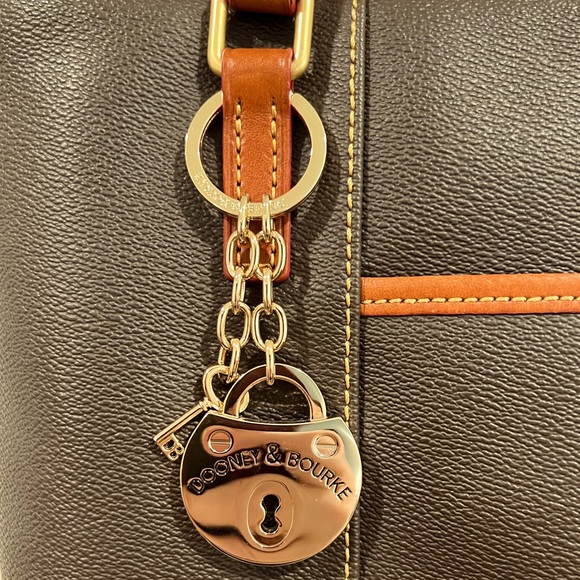 Dooney & Bourke Pebble Leather Lexington Small Tote - Picture 5 of 13